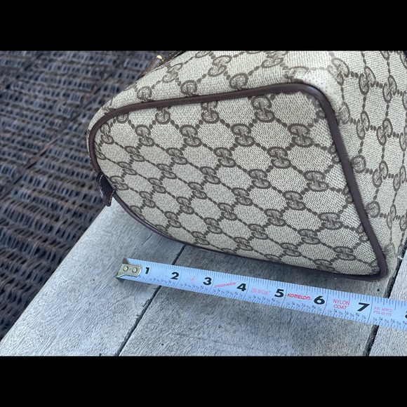 Authentic Gucci Vintage Boston Bag Sherry Line - Picture 7 of 13